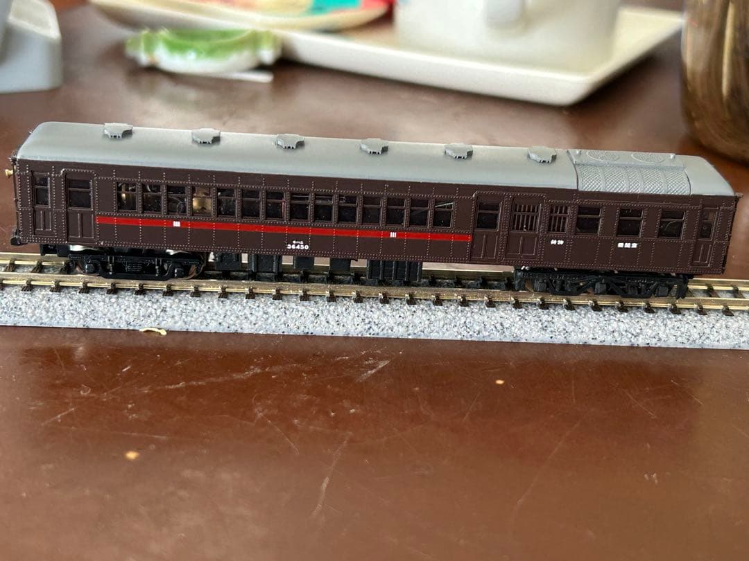 キングスホビー　キハニ36450 茶　Nゲージ完成品