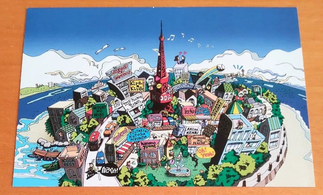 小田和正　K.ODA TOUR 2002 「Kira Kira」直筆サイン