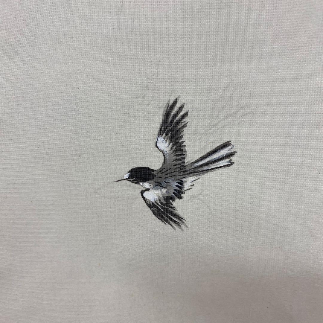 美品 掛け軸 墨泉作 四季花鳥図 4本セット 共箱 おもてなし