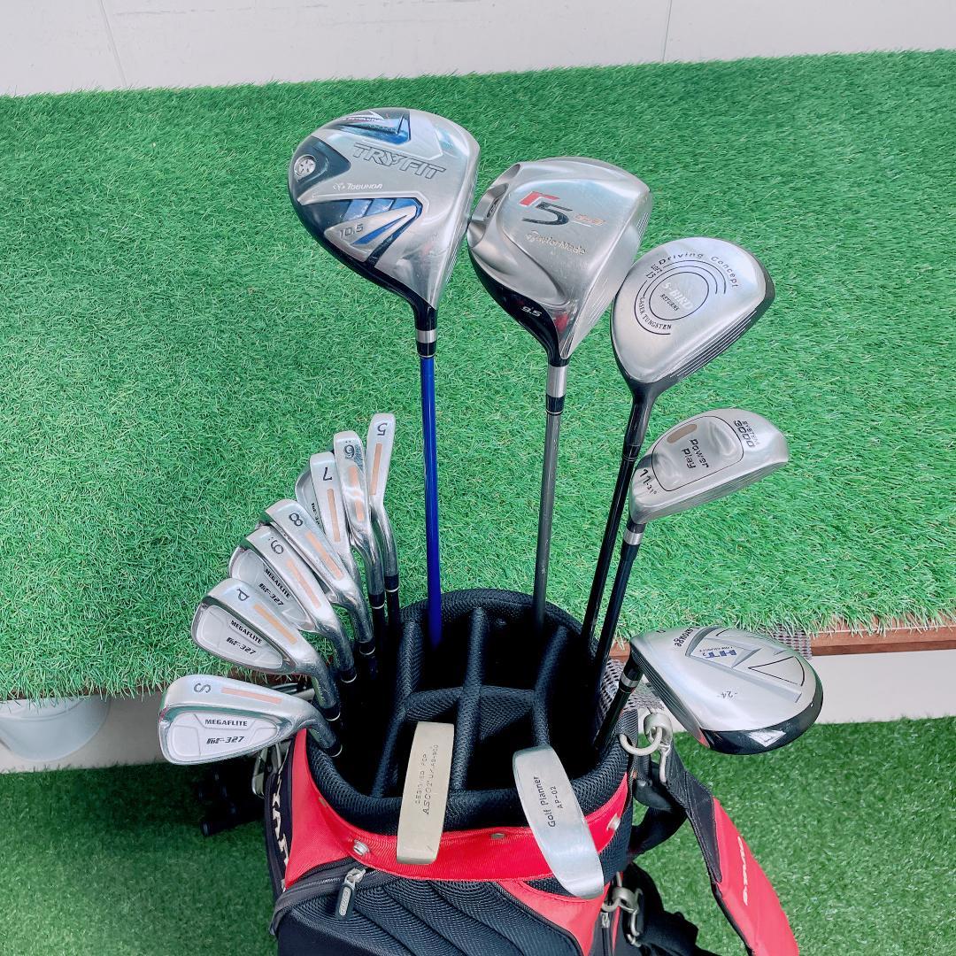 テーラーメイド r5 dual メンズ ゴルフ14本セット N2289
