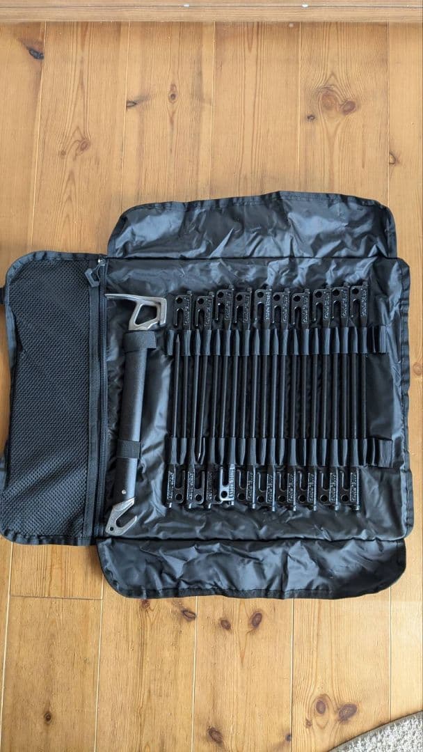 RATELWORKS 　ラーテルワークス　ペグセット ブラック 20本