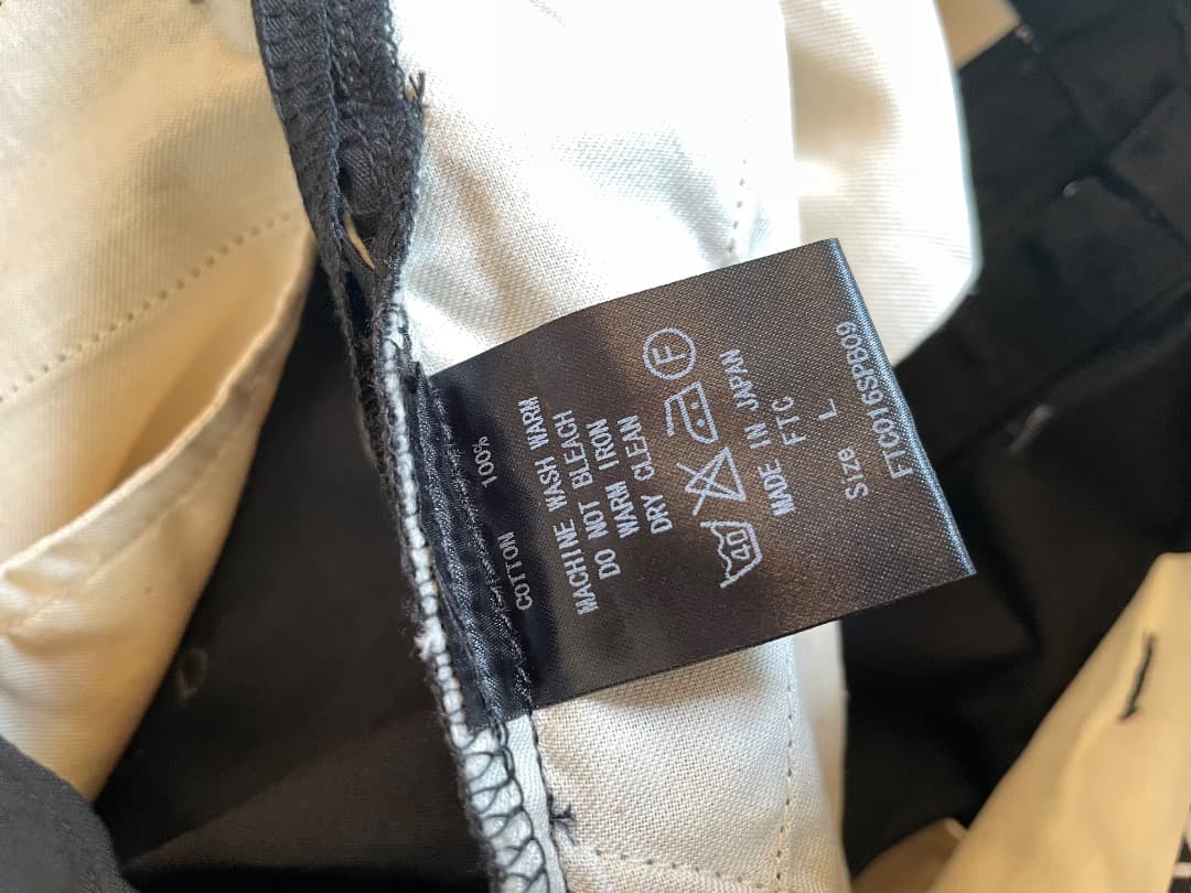 FTC SF Pier7 ショーツ L 新品未使用 黒