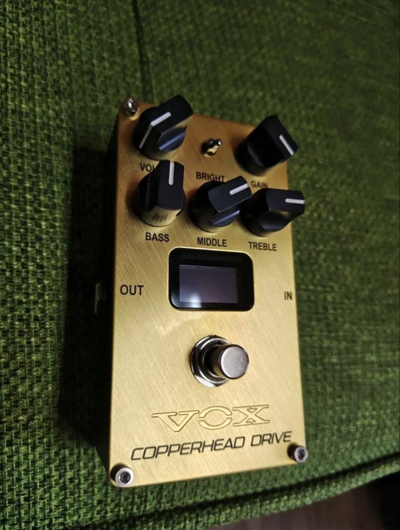 【ぽって】VOX COPPERHEAD DRIVE ギターエフェクター