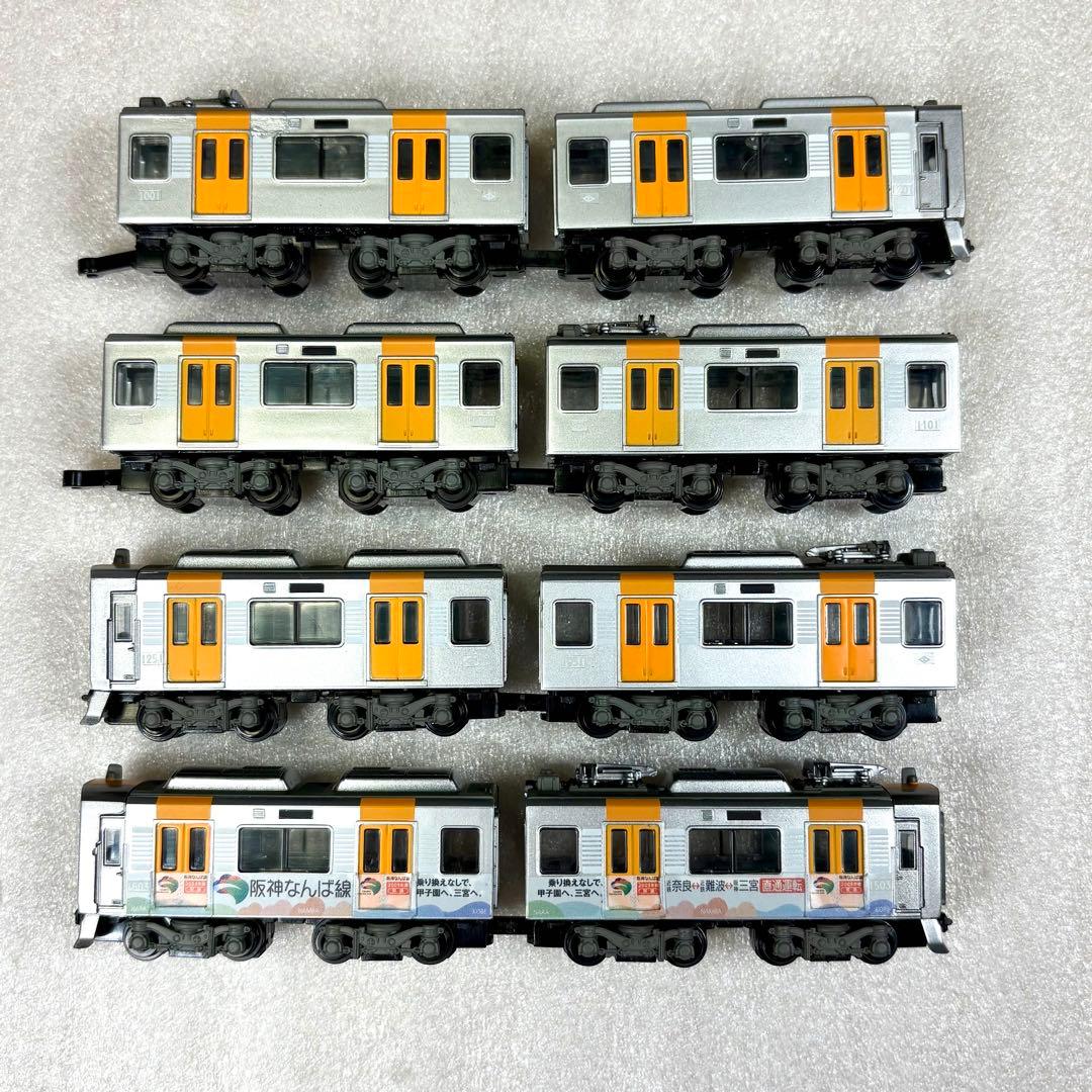 ★まさささ Bトレイン 阪神1000系 6両＋増結2両ラッピング車 計8両