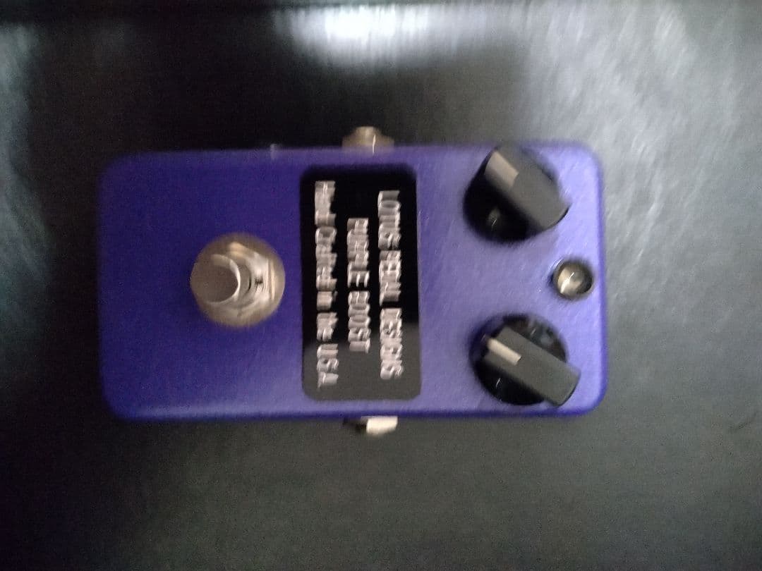 ギター LotusPedalDesigns Purple Boost HW