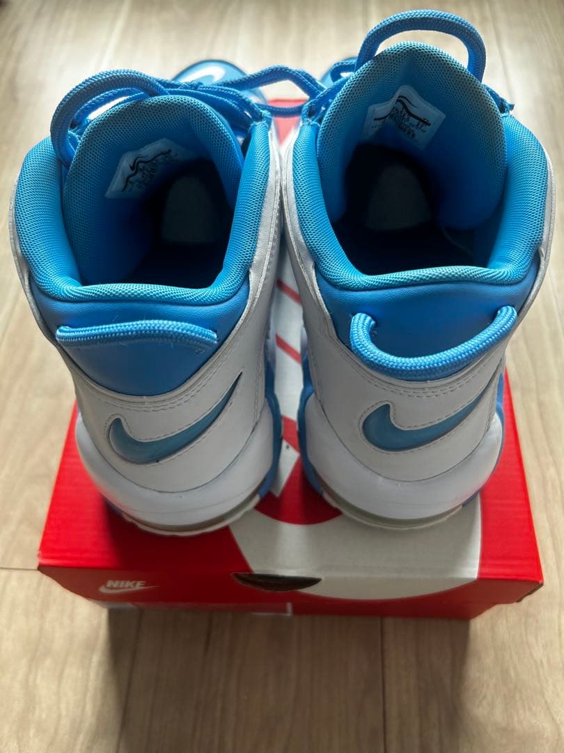 More Uptempo モアアップテンポ　ユニバーシティブルー　27cm