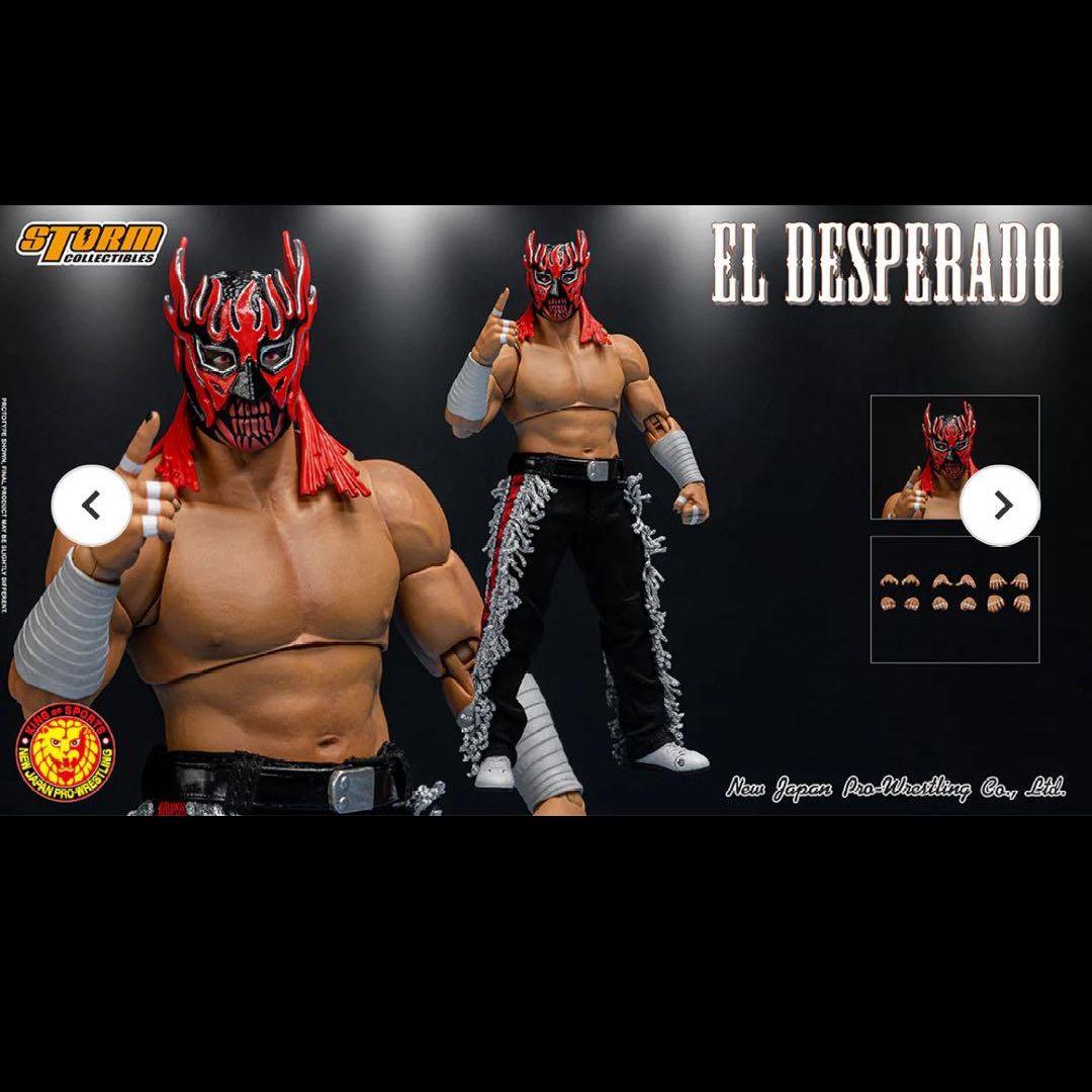 新品未開封　アクションフィギュア エル・デスペラード ブラック×レッドver.