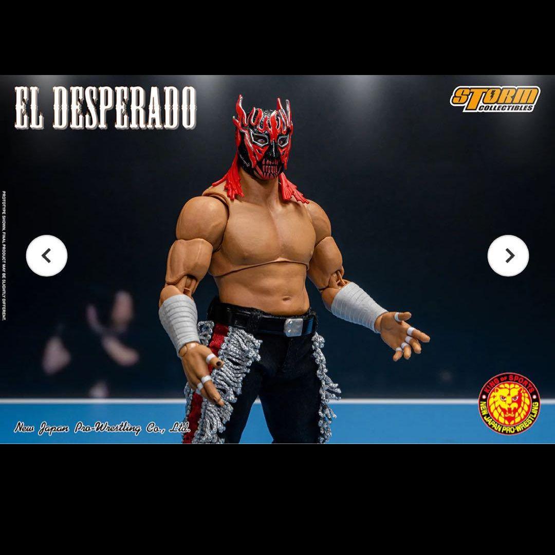 新品未開封　アクションフィギュア エル・デスペラード ブラック×レッドver.