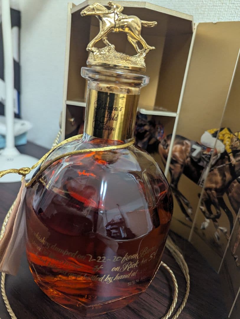 【ウイスキー・限定カートン】Blanton's ゴールド
