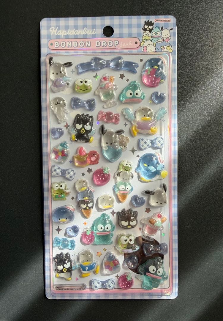 【正規品】サンリオボンボンドロップシール うるちゅる POP 週末限定セール