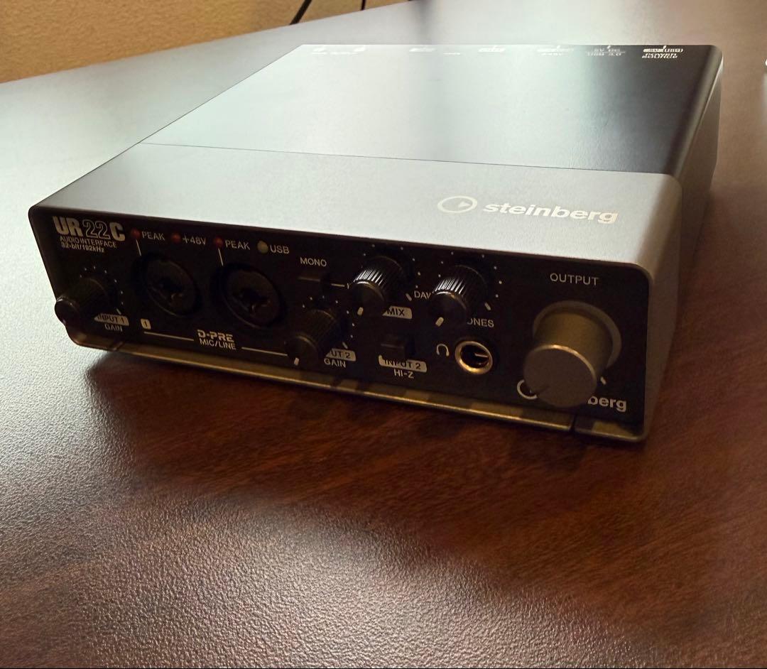 Steinberg USB3.0 UR22C オーディオインターフェイス