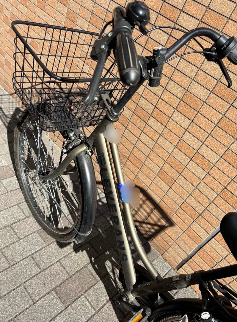 シティサイクル 26インチ　乗車1年未満