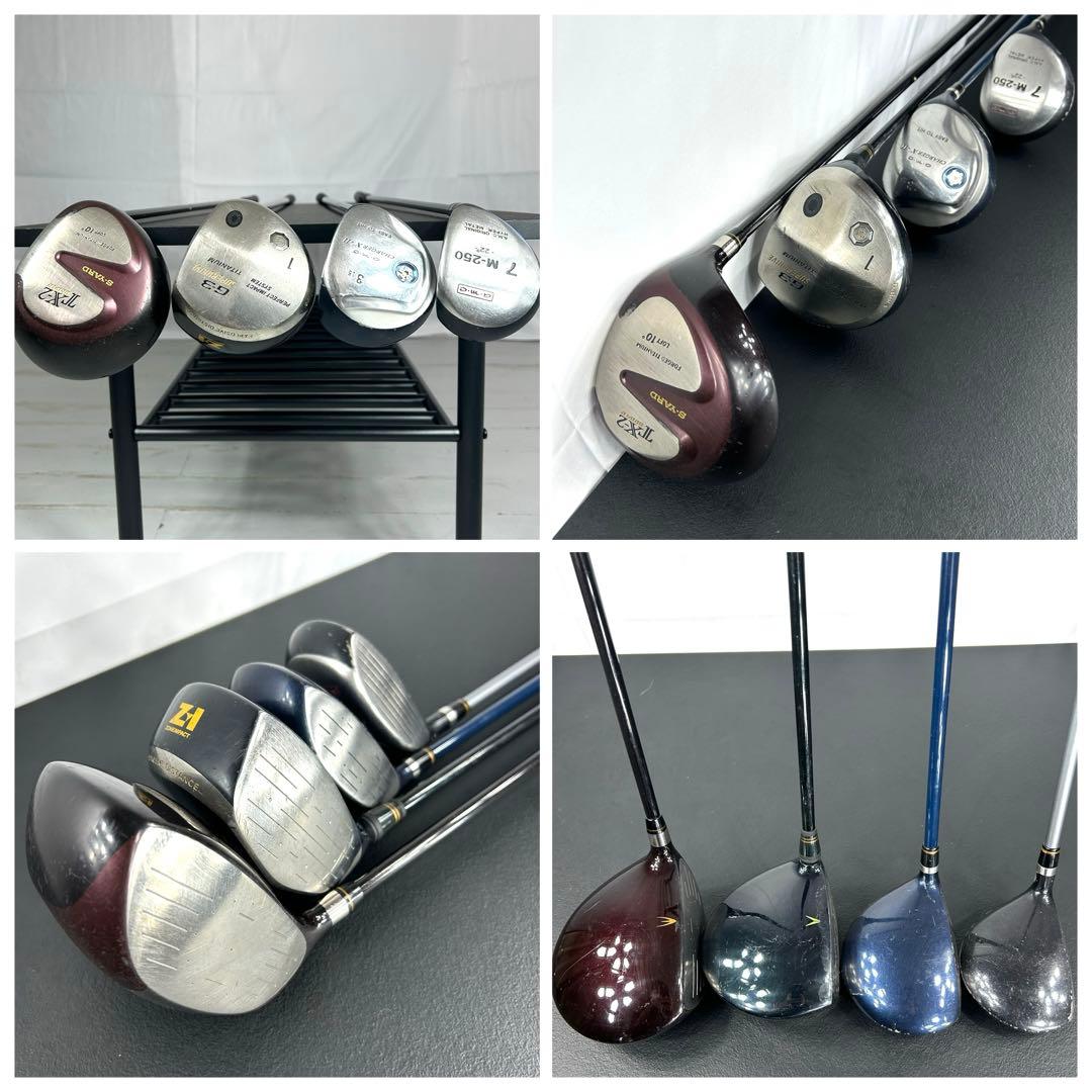 本格派　メンズゴルフクラブ　13本　フルセット　お試しセット　ゴルフセット