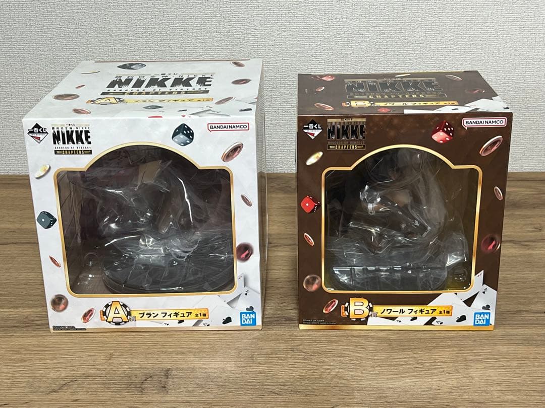 未開封勝利の女神NIKKE 一番くじ A賞ブラン＆B賞ノワール フィギュアセット