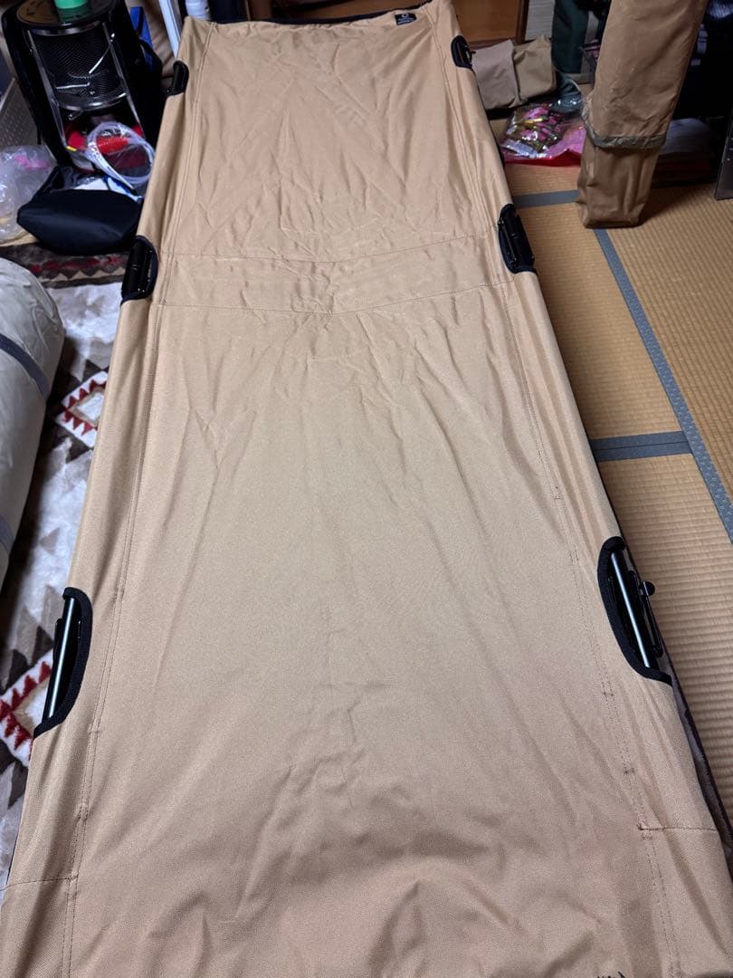 QUICKCAMP コット 収納バッグ付き