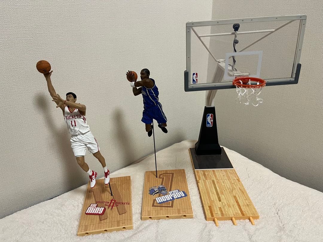 マクファーレン　バックボード　ヤオミン　トレイシーマグレディ　セット