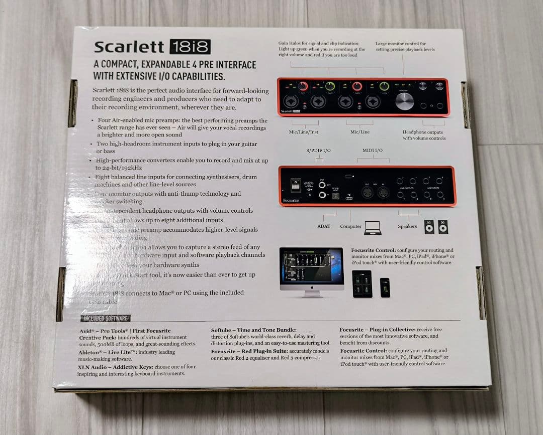 DTM・DAW NSK Focusrite Scarlett 18i8