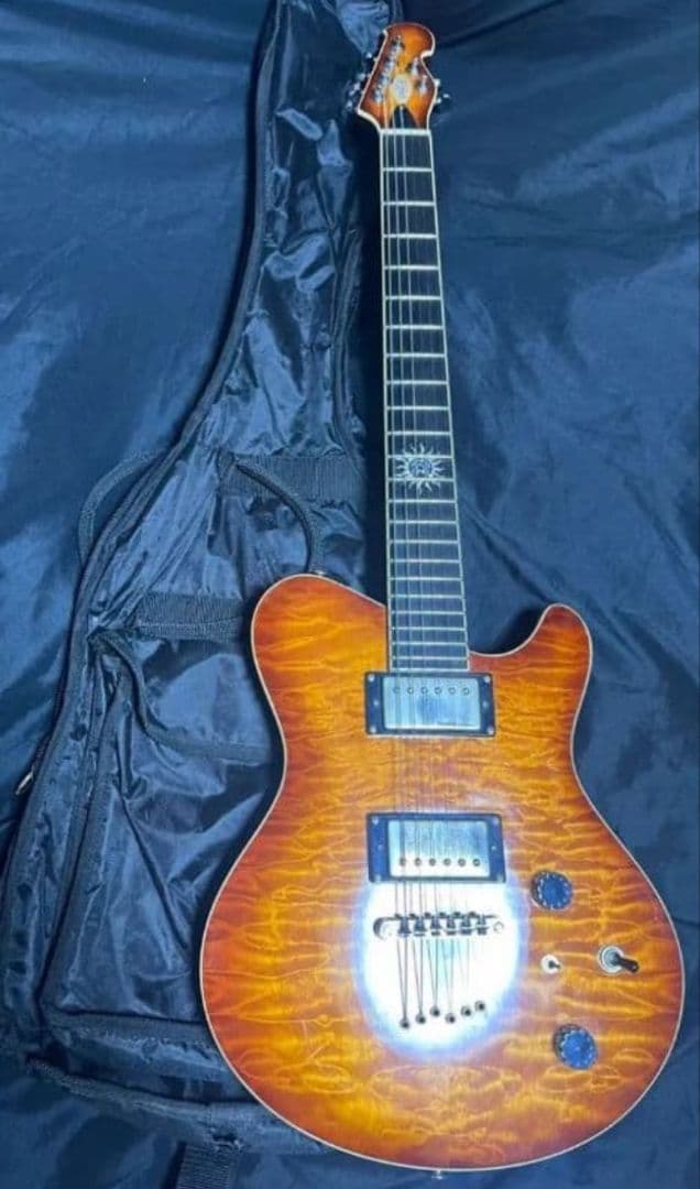 INDIE-エレキギター キルテッドメイプル