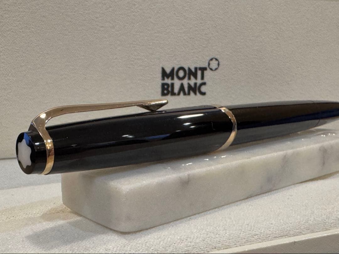 【極美品】モンブラン No 14 万年筆 ブラック 18K F細字