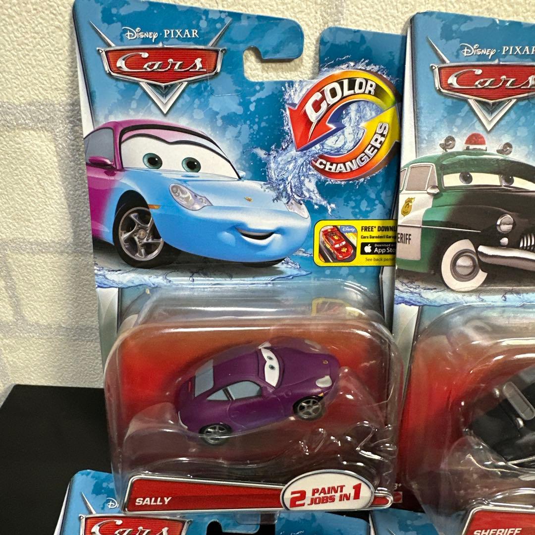 ★新品★Cars カーズ マテル カラーチェンジャーズ 6個セット ディズニー