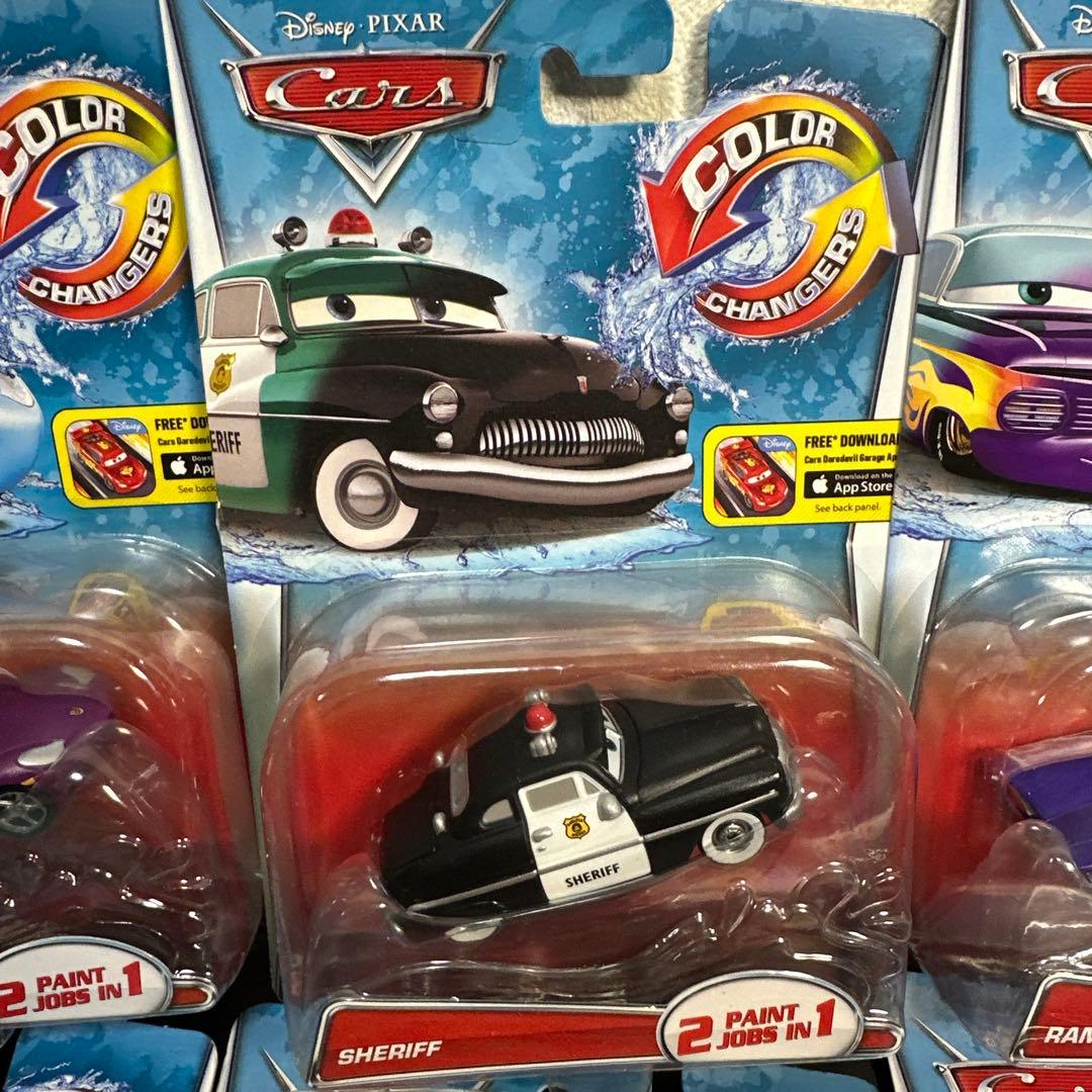 ★新品★Cars カーズ マテル カラーチェンジャーズ 6個セット ディズニー