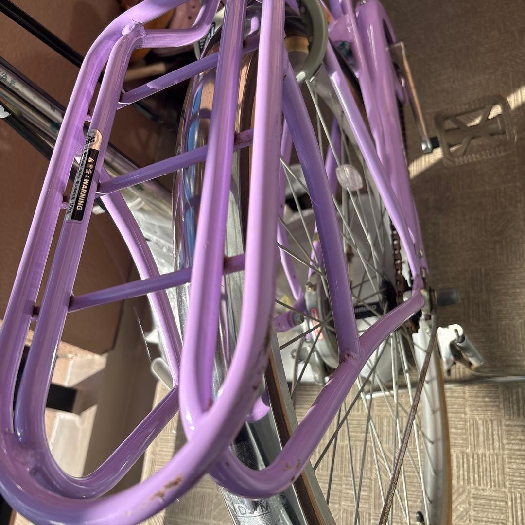 24インチ　フェリーク　オートライト　中古自転車