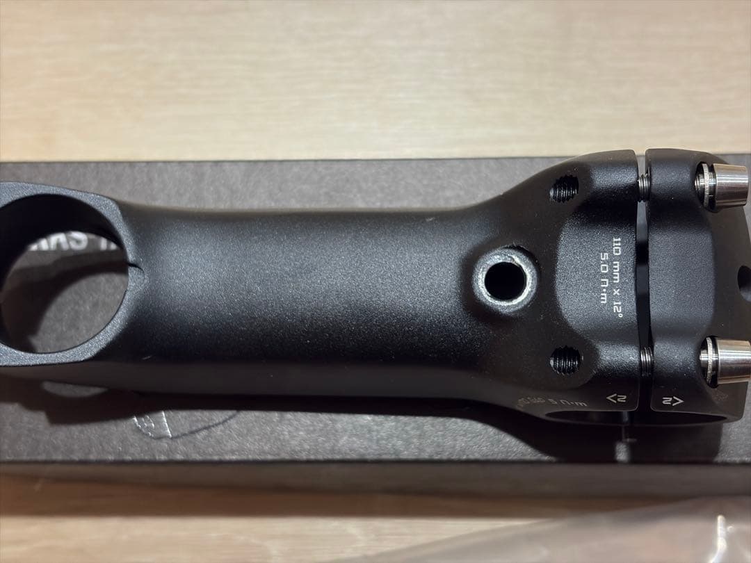 S-Works Tarmac ステム 110mm 12° OS 31.8mm