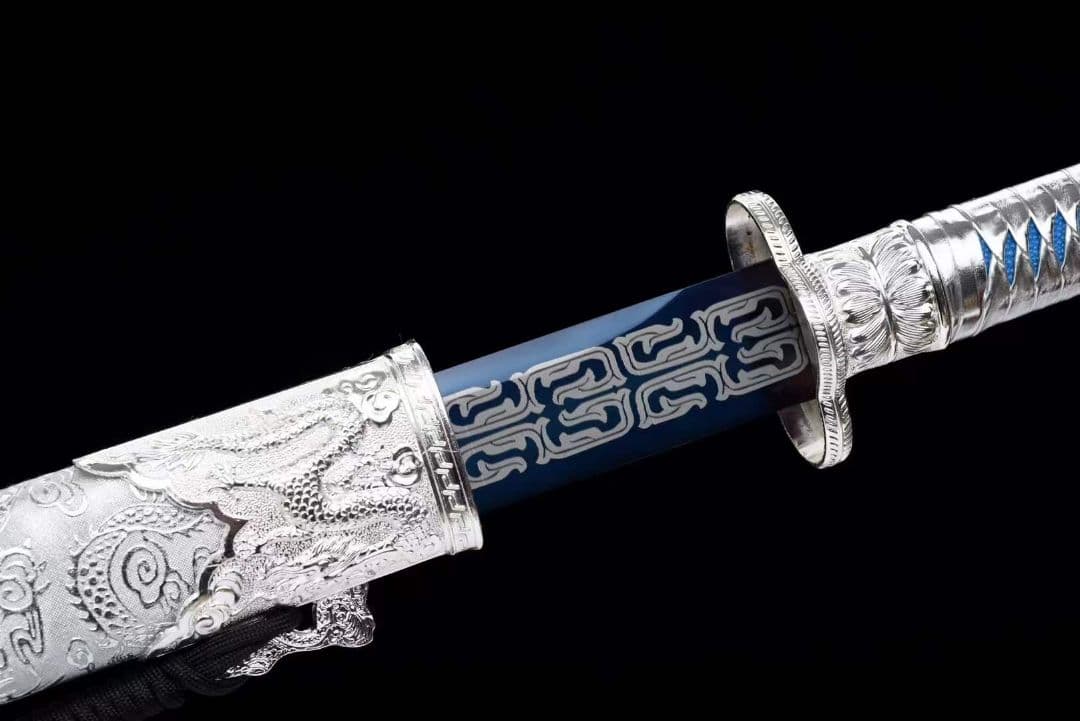 【双龍戦剣】古兵器 武具　刀装具　日本刀　模造刀 居合刀 長尺