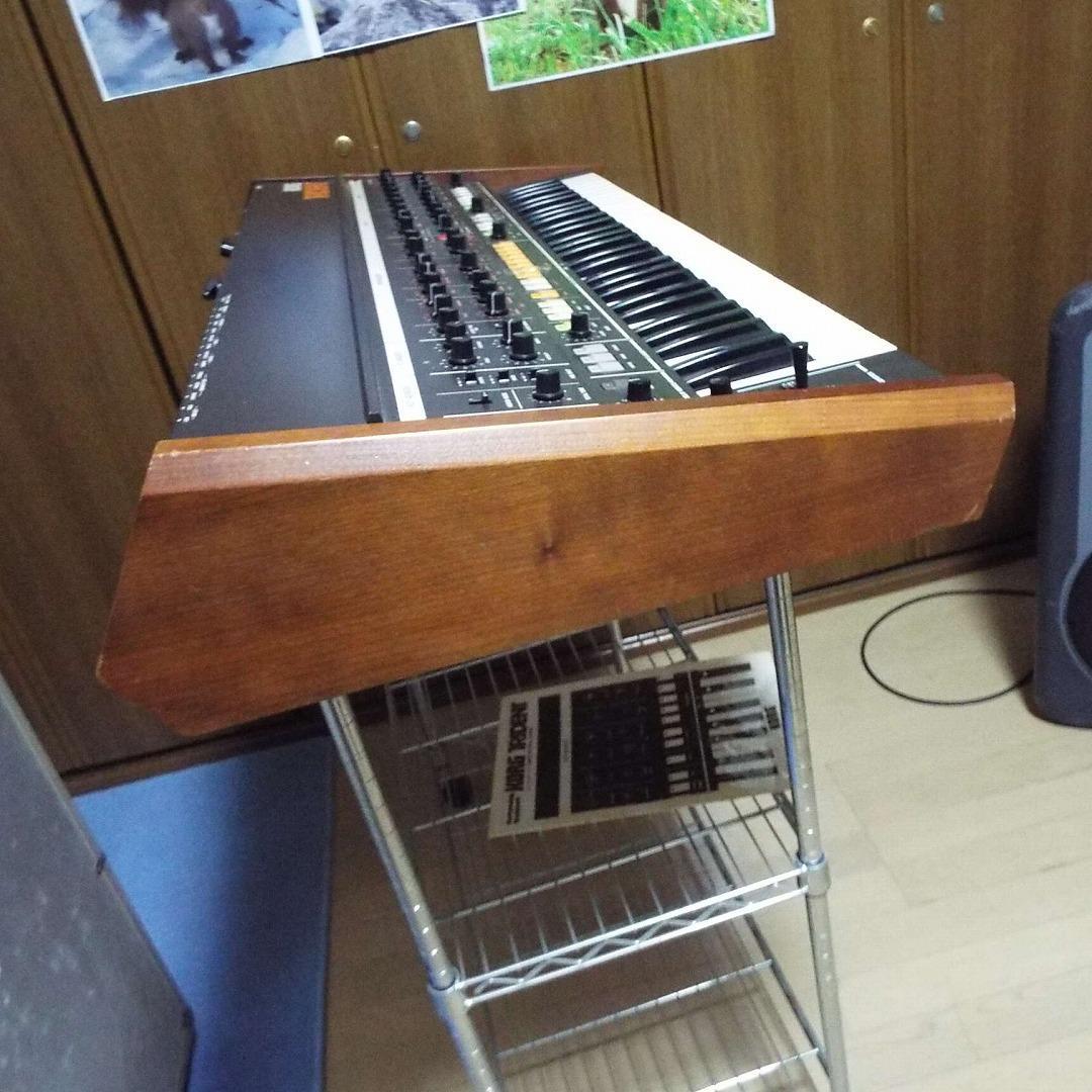 超貴重_美品_電源入らず_KORG TRIDENT 純正アルミフライトケース付