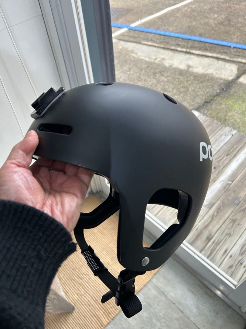 POC AURICスノーボード•スキーヘルメット マットブラックM-Lサイズ