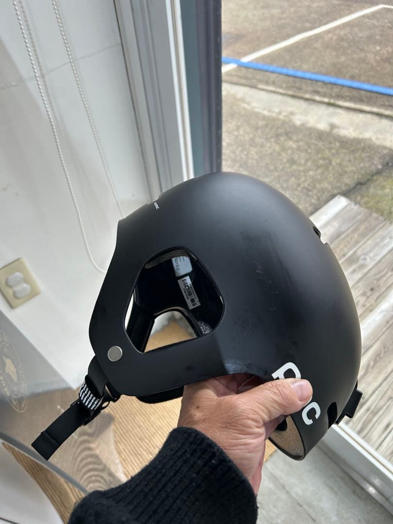 POC AURICスノーボード•スキーヘルメット マットブラックM-Lサイズ