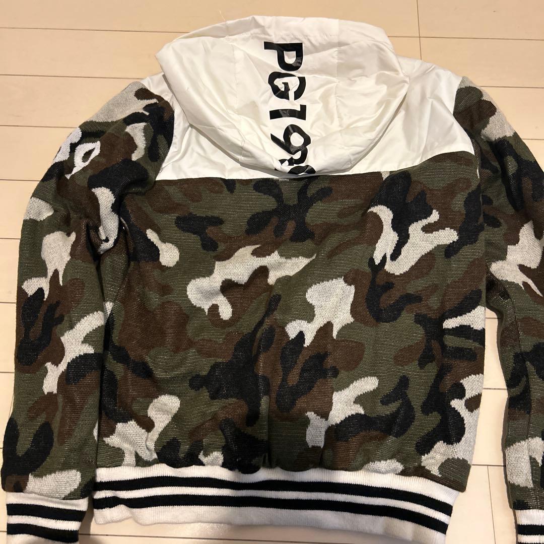 PEARLY GATES 迷彩柄 フード付きジャケット　０