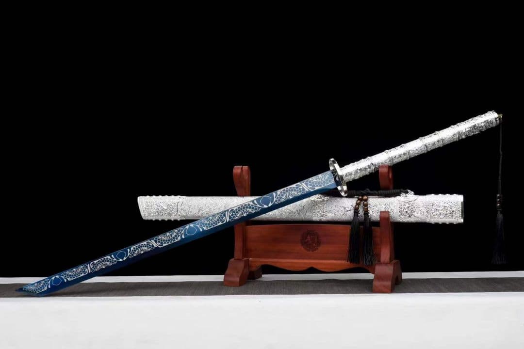 『蛇鱗康熙刀』古兵器 武具　刀装具　日本刀　模造刀 居合刀 長尺