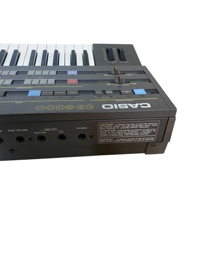【希少】CASIOシンセサイザー　CZ-5000 、ケース付き【レア】