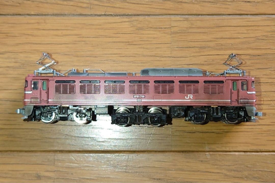 EF81 600番台 TOMIX 電気機関車 富山更新色 Nゲージ JR貨物