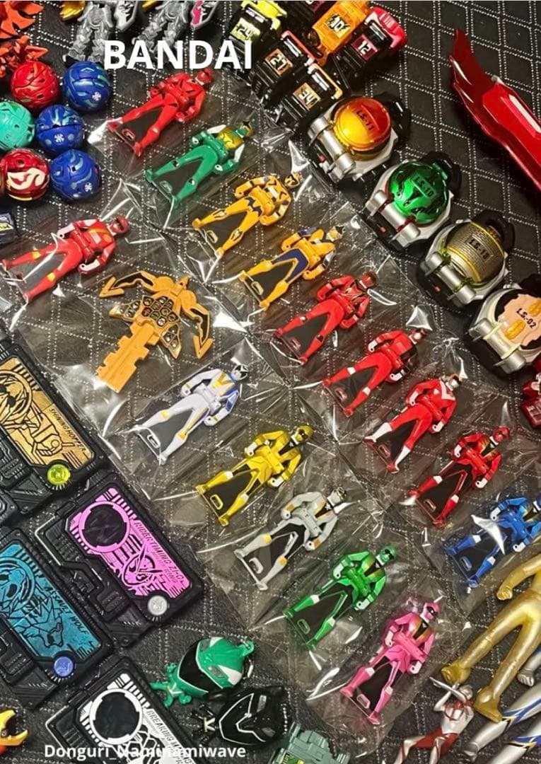 ウルトラマン・仮面ライダー・戦隊ヒーロー ソフビ特撮玩具のジャンク　まとめ売り