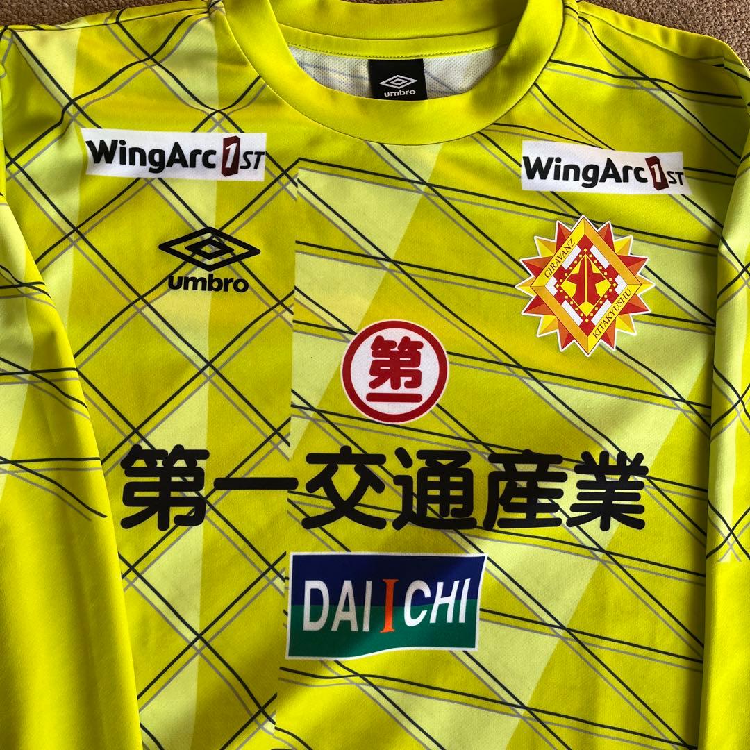 ギラヴァンツ北九州【選手着用モデル]プラクティスシャツ（長袖） XLサイズ