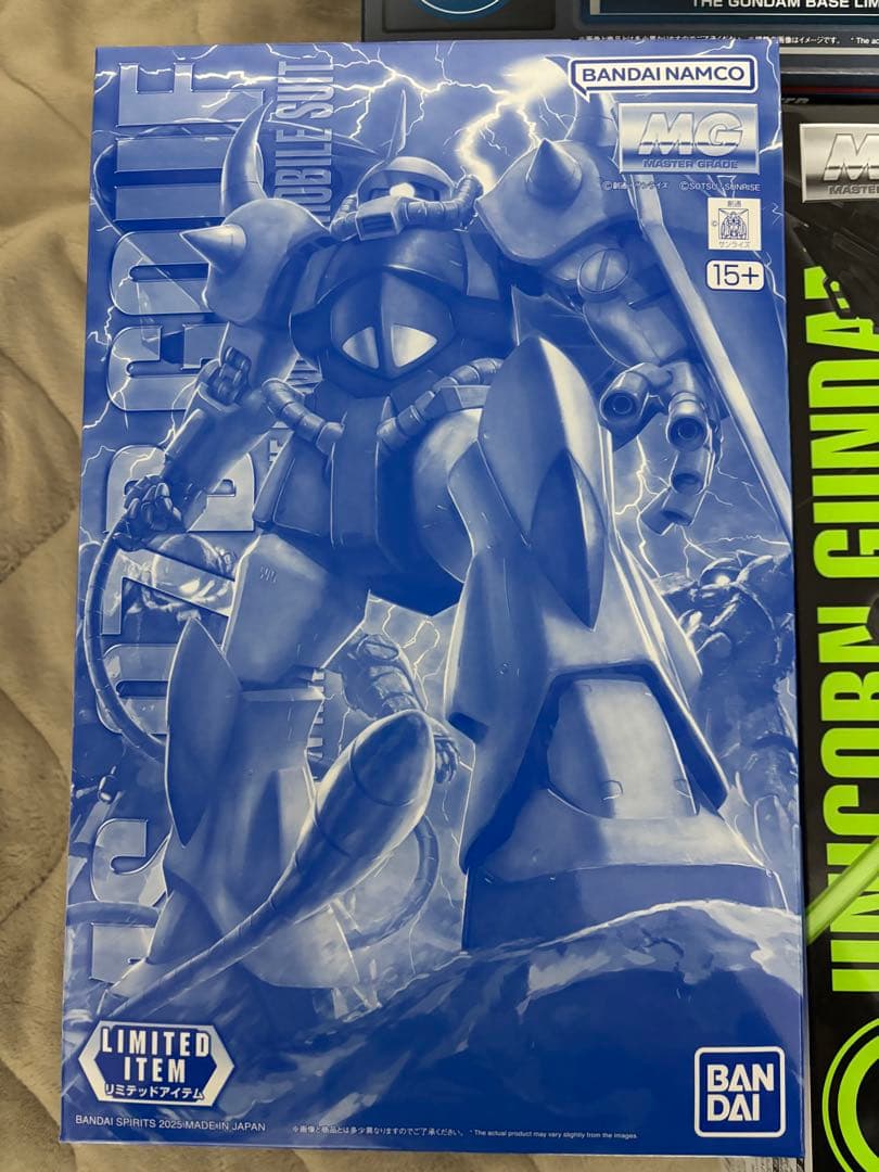 1/144 RGサザビーメカニカルコアメッキ MGグフクリア ユニコーン 3点