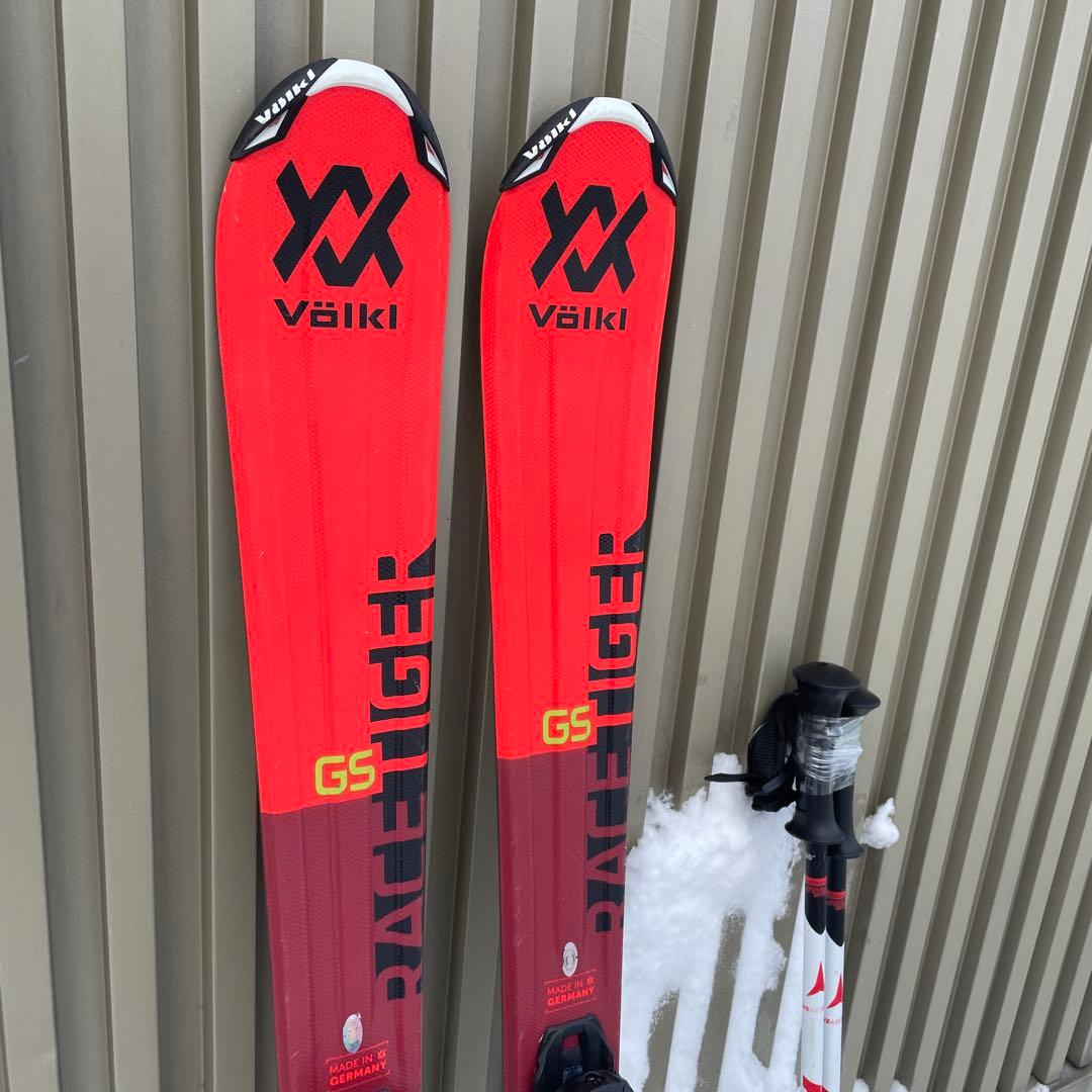 5回使用　フォルクル　Völkl Racetiger GS スキー板　130