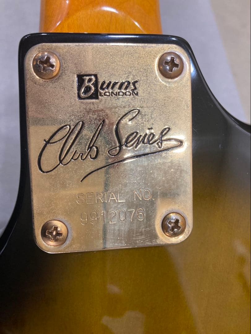 Burns エレキギター サンバースト