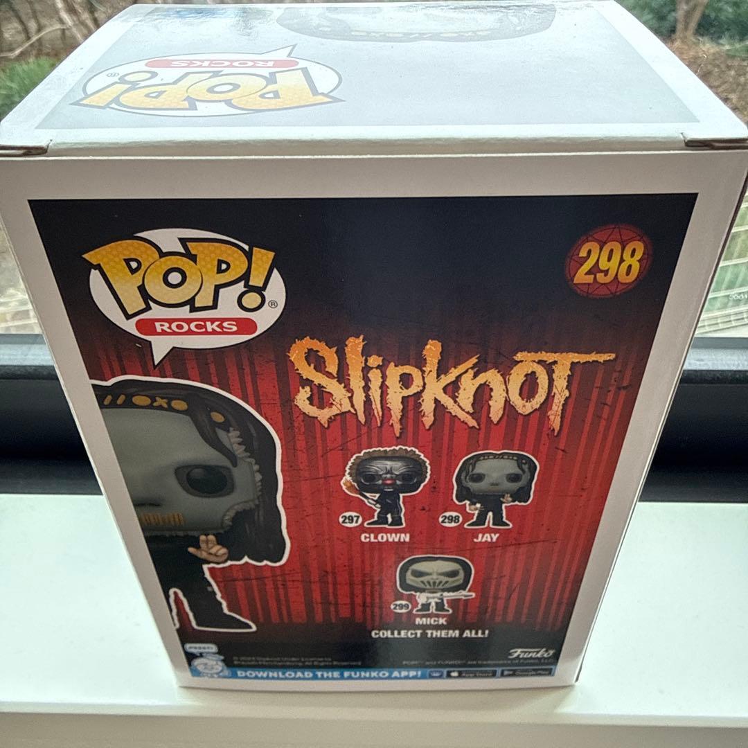 Funko POP! Slipknot Jay 298 + 保護ケース入り
