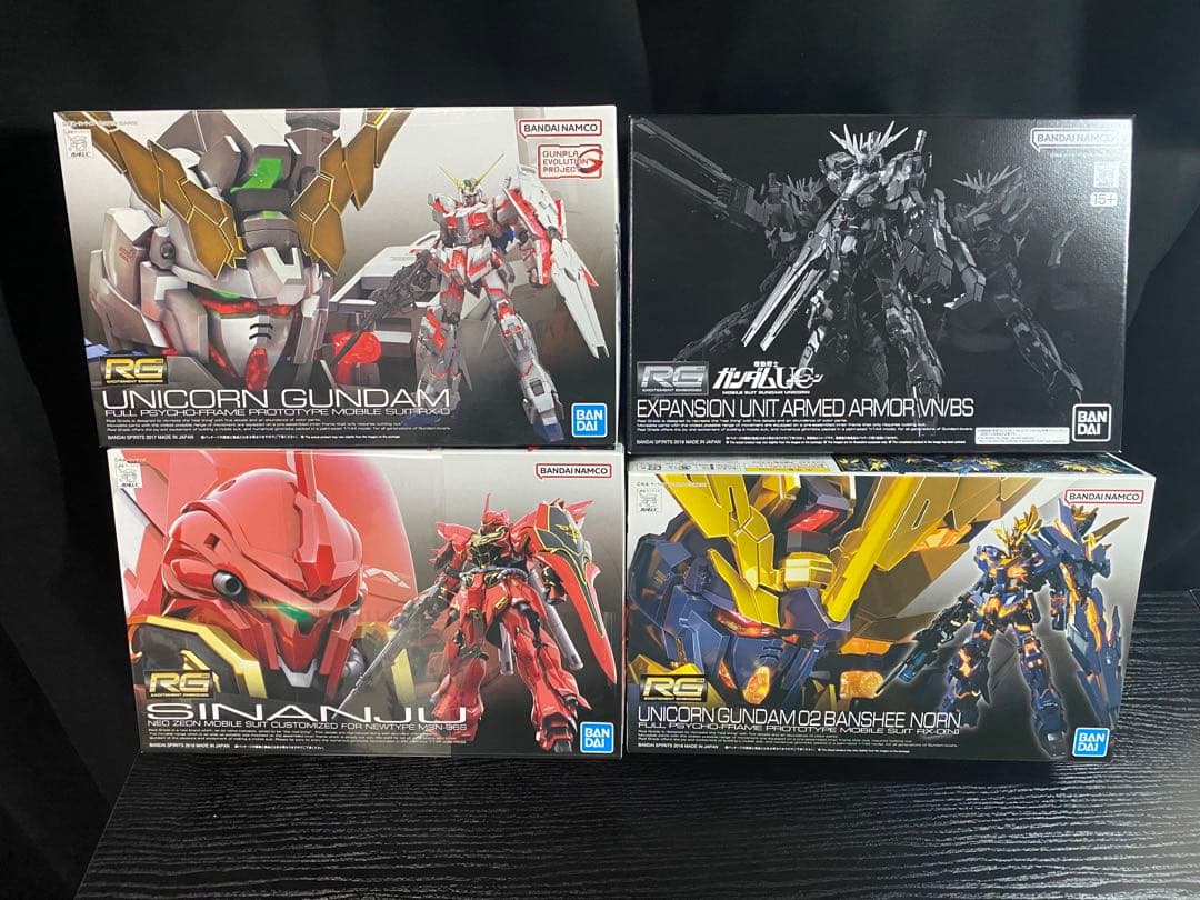 RGガンプラセット 12種まとめ売り
