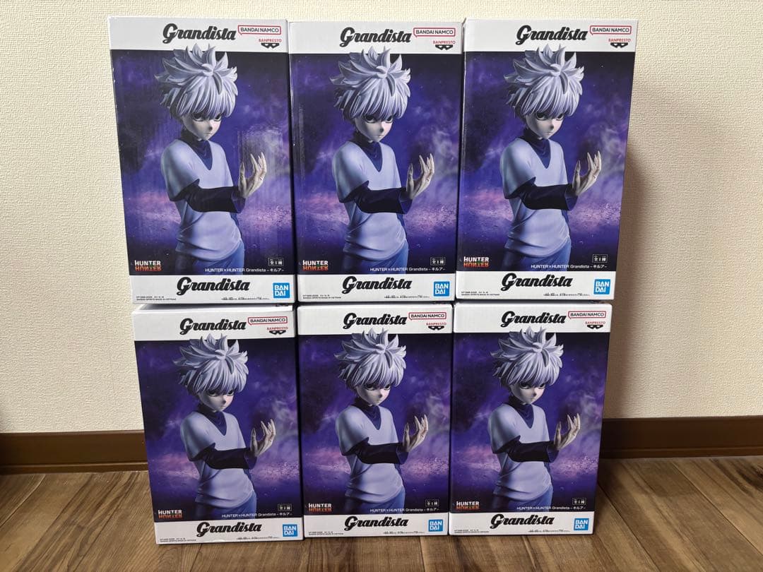HUNTER x HUNTER Grandista キルア 6個セット④