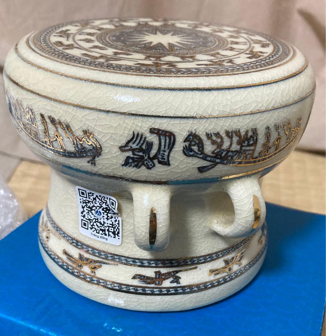 ベトナムの陶器Trống Đồng gốm Chu Đậu