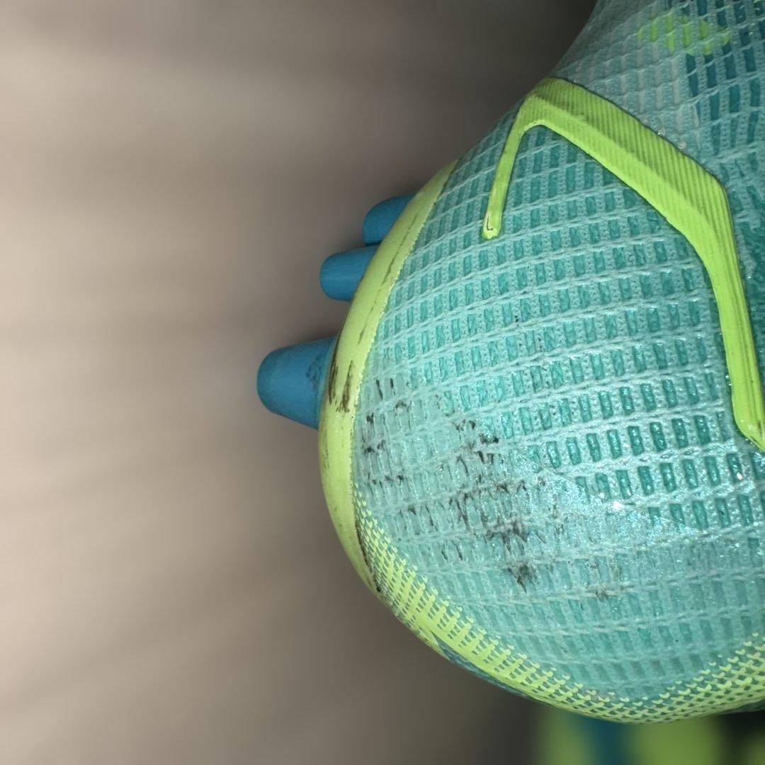 Nike スパイクシューズ アクアブルー/ライム