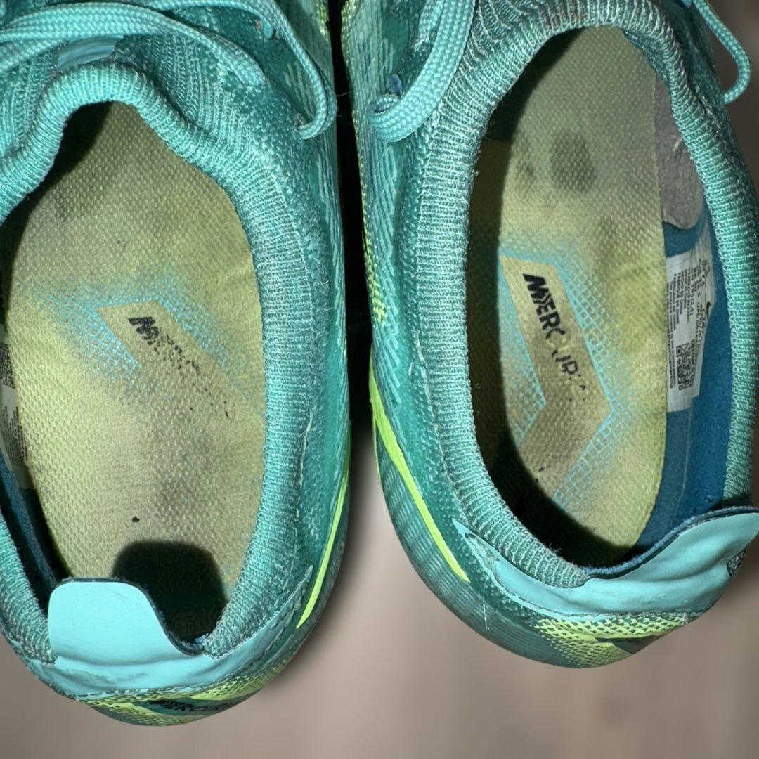 Nike スパイクシューズ アクアブルー/ライム