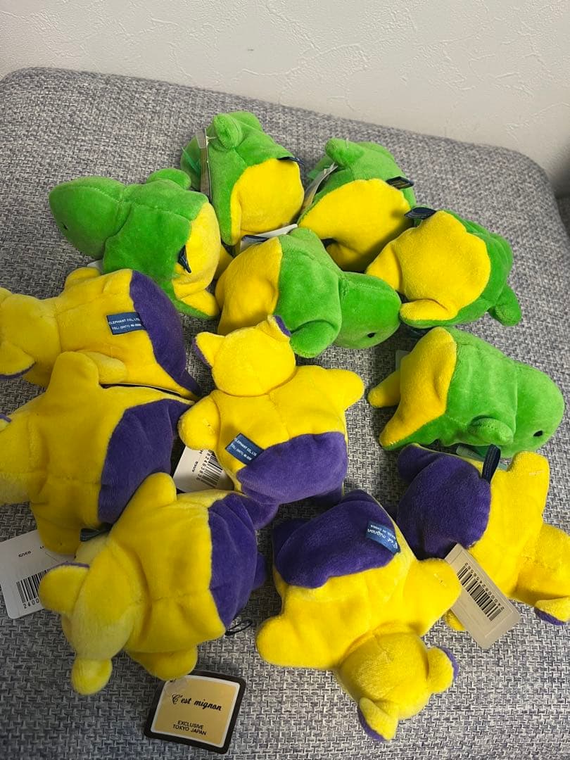 C’est mignon セ・ミニョン　緑色のぬいぐるみ