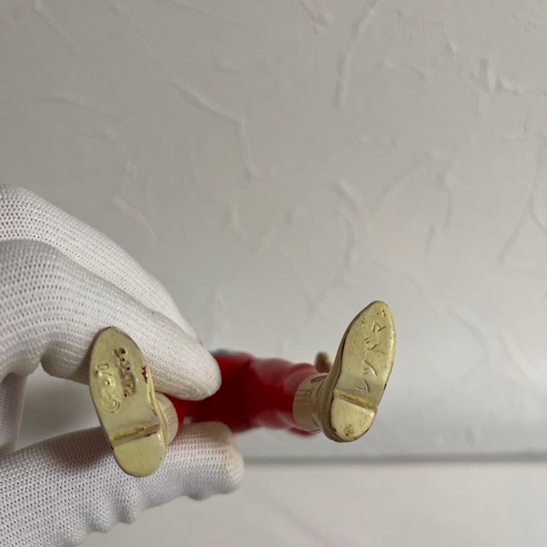 ⚠️貴重・当時物　レッドマン　ミニソフビ　ブルマァク　昭和レトロ