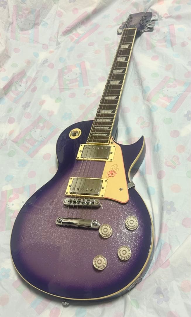 Gypsy Rose エレキギター パープル　キラキラ