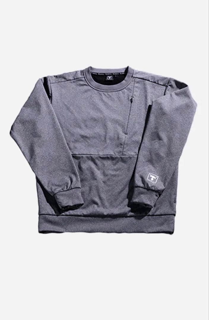 JACKALL フィールドテックスウェットシャツ グレーXL